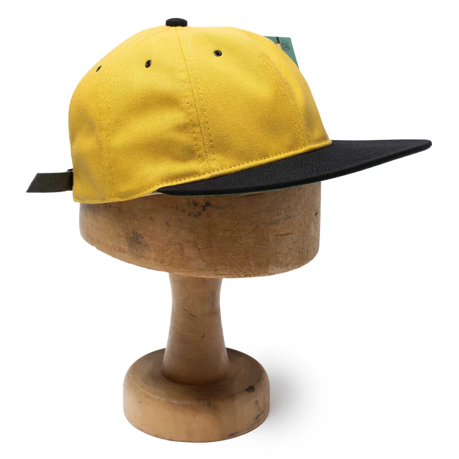 Poten Baseball Cap Poten Vintage Hopsack Baseball Cap Yellow
