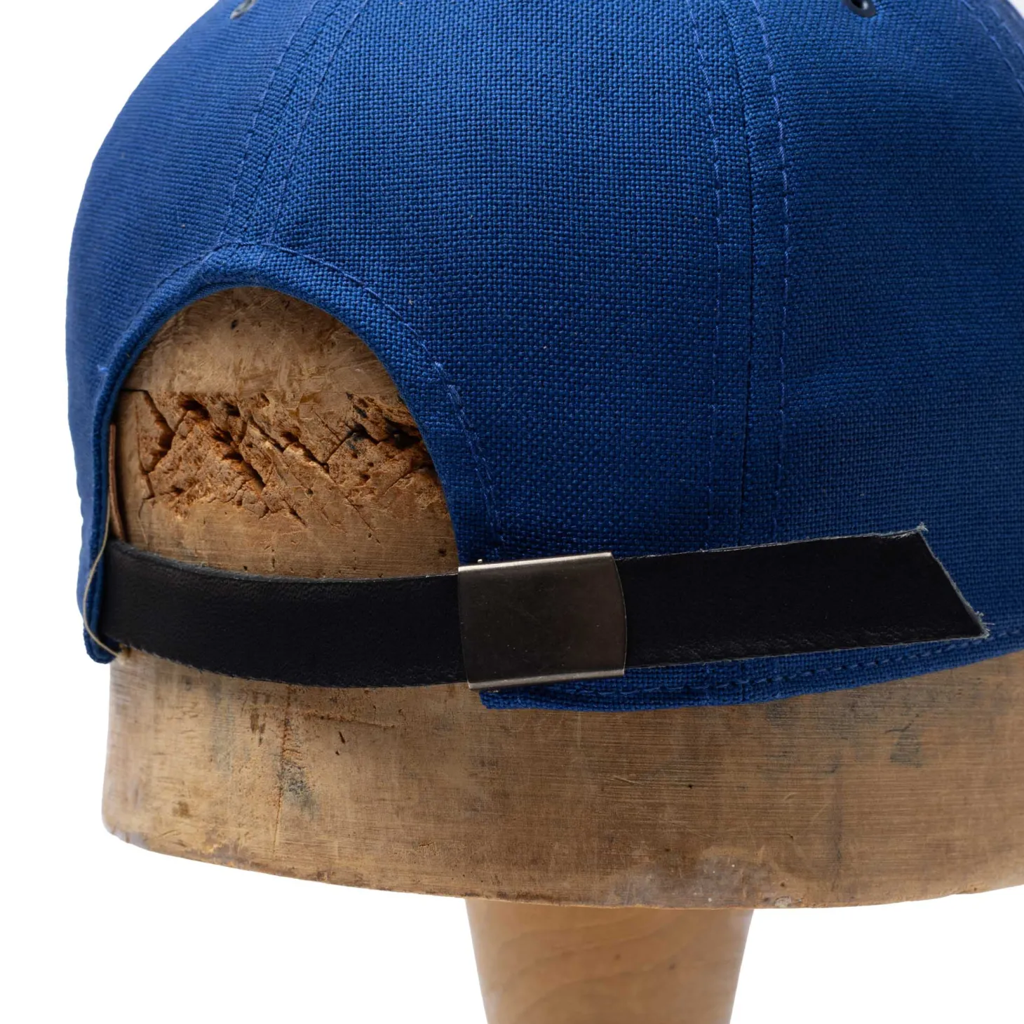 Poten Baseball Cap Poten Vintage Hopsack Baseball Cap Blue