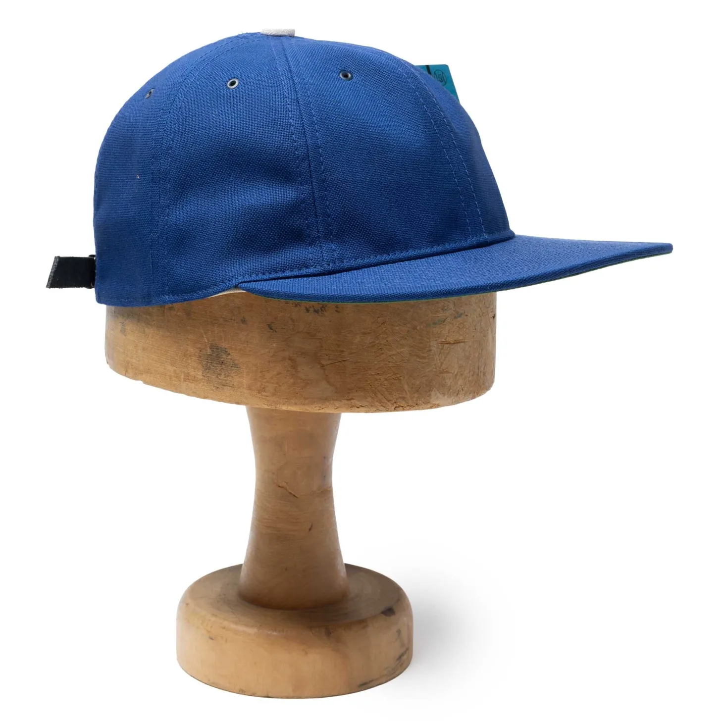 Poten Baseball Cap Poten Vintage Hopsack Baseball Cap Blue