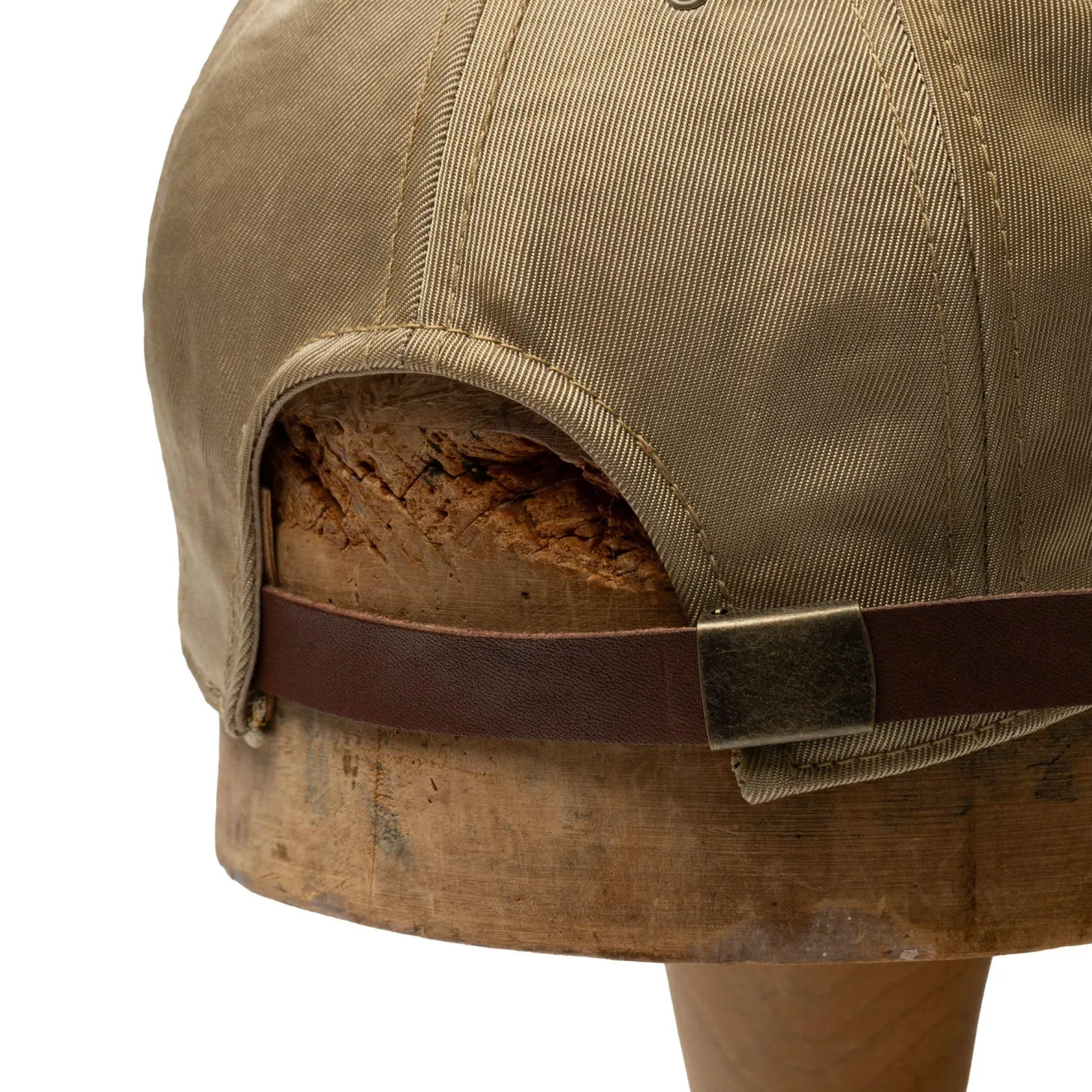 Poten Baseball Cap Poten Vintage Nylon Baseball Cap Beige