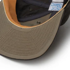 Poten Baseball Cap Poten Vintage Nylon Baseball Cap Grey