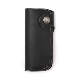 Clutch Cafe Red Moon Long Wallet Black