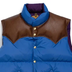 Rocky Mountain Featherbed For Clutch Cafe Down Vest Blue