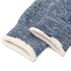 Rototo Double Face Socks Deep Ocean