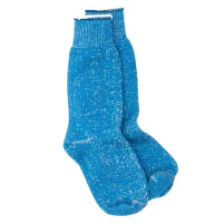 Rototo Double Face Socks Blue