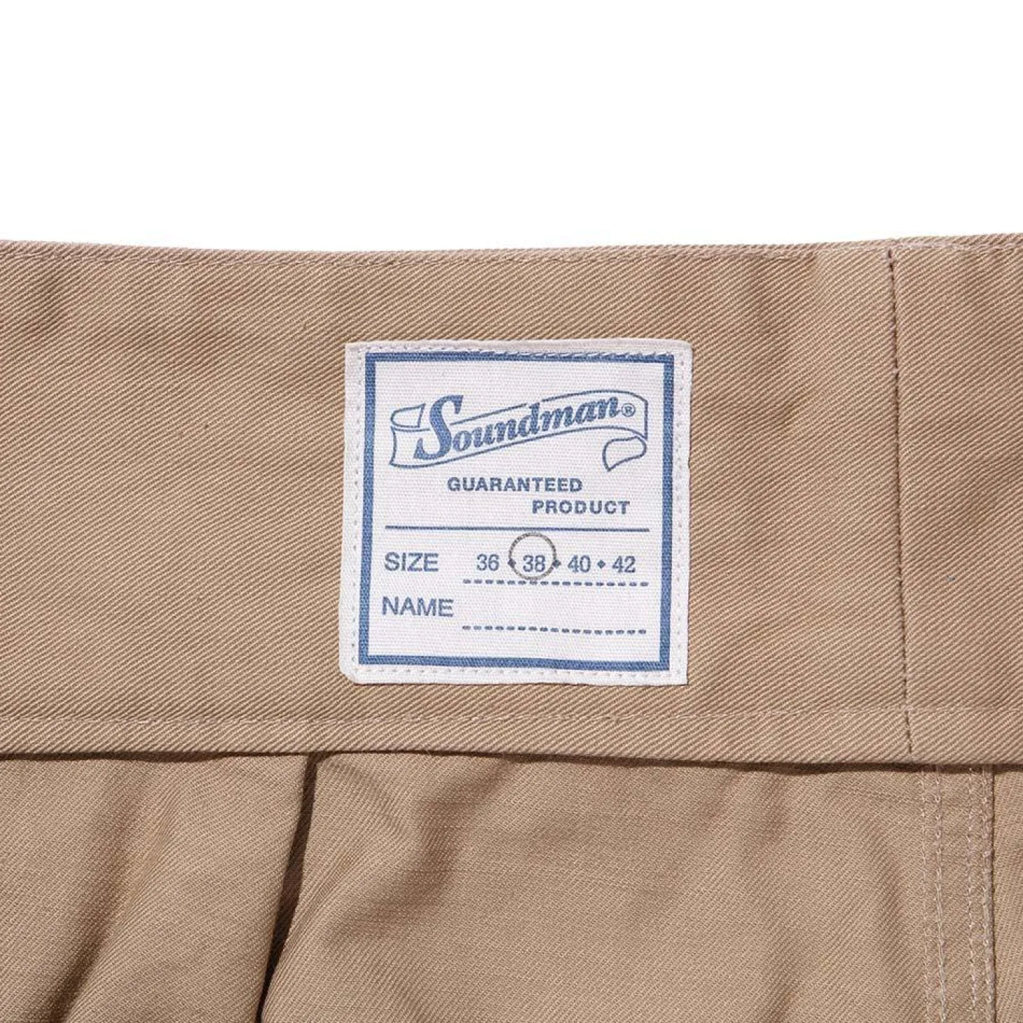 Soundman Norton Shorts Beige