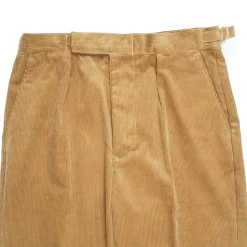 Soundman Rumford Corduroy Trousers Beige