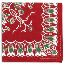 Stevenson Overall Bandana Stole Red