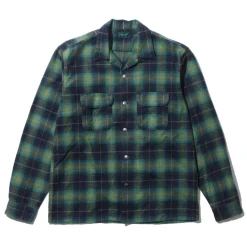 Stevenson Overall Highroller Shirt Green x Dark Green
