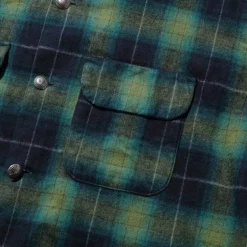 Stevenson Overall Highroller Shirt Green x Dark Green