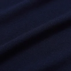 Stevenson Overall V-Gusset Wool Knitted Sweatshirt Navy