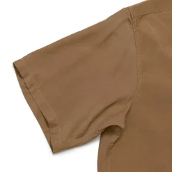 Style Eyes by Toyo Enterprise Plain Bowling S/S Shirt Brown