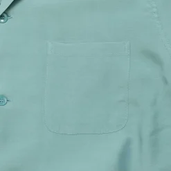 Style Eyes by Toyo Enterprise Plain Bowling S/S Shirt L. Blue