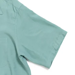 Style Eyes by Toyo Enterprise Plain Bowling S/S Shirt L. Blue