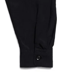 Style Eyes by Toyo Enterprise Plain Rayon Bowling Shirt Black