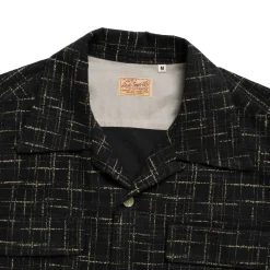 Style Eyes Splash Flannel Sport Shirt Black