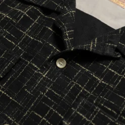 Style Eyes Splash Flannel Sport Shirt Black