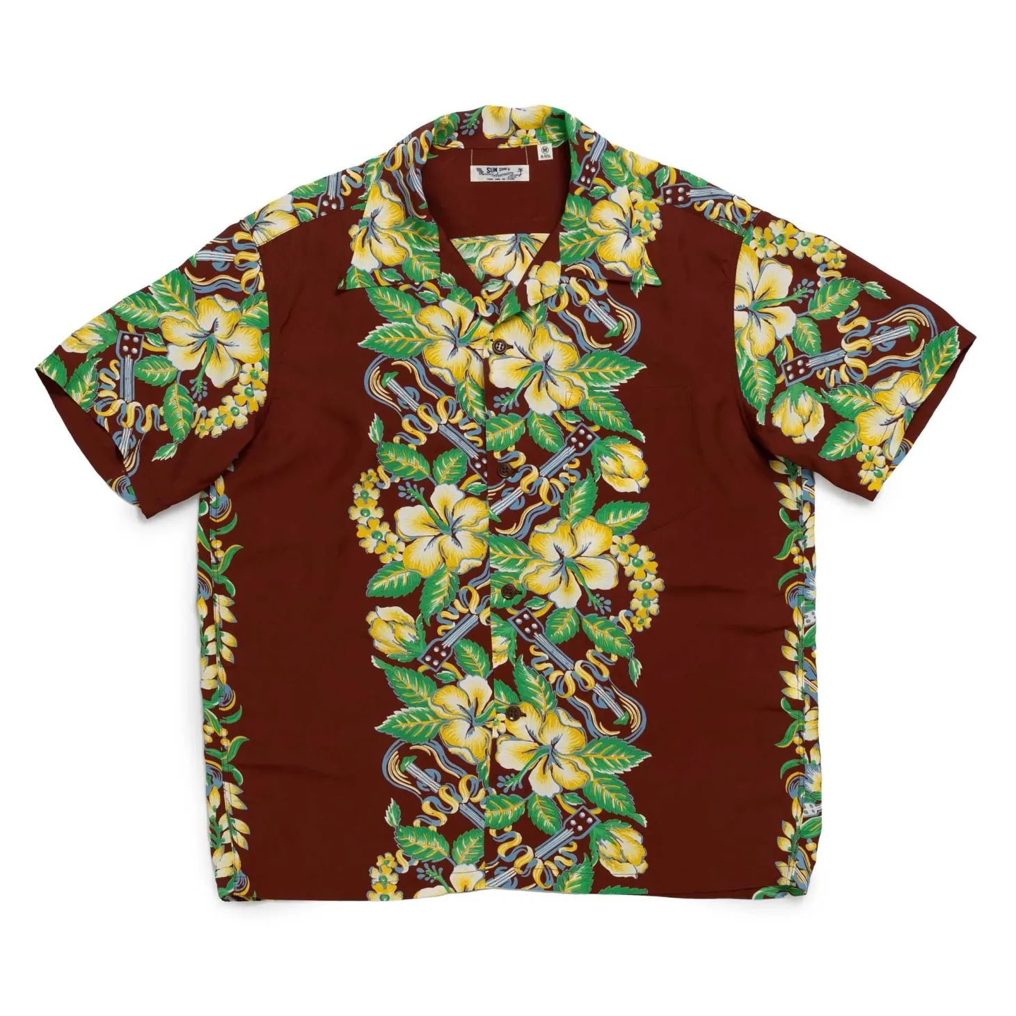 Sun Surf Blessing Gift From Hawaii Hawaiian Shirt Brown
