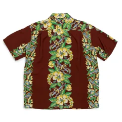 Sun Surf Blessing Gift From Hawaii Hawaiian Shirt Brown