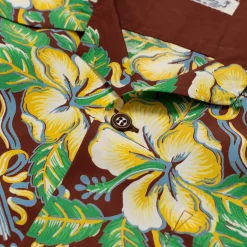 Sun Surf Blessing Gift From Hawaii Hawaiian Shirt Brown
