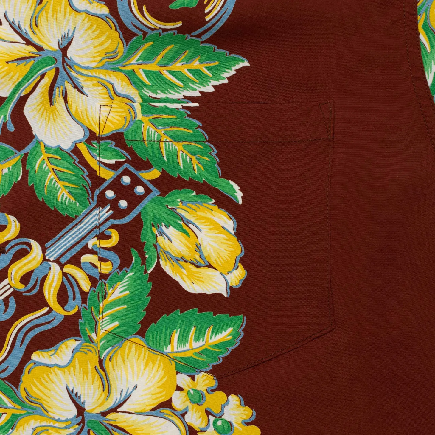 Sun Surf Blessing Gift From Hawaii Hawaiian Shirt Brown