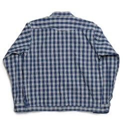 Sun Surf by Union Supply Palaka Check Shirt Navy (One Wash)