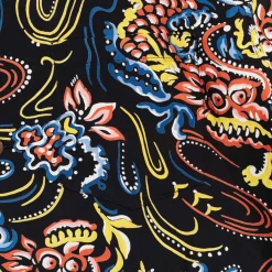 Sun Surf Guardian Spirit Hawaiian Shirt Black