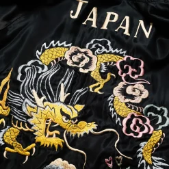 Tailor Toyo Sukajan Red Tiger x Gold Dragon Jacket