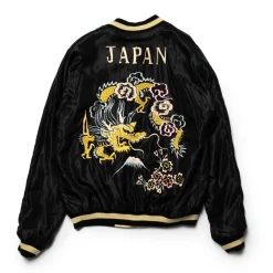 Tailor Toyo Sukajan Red Tiger x Gold Dragon Jacket