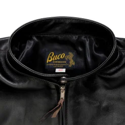The Real McCoy's Buco J-100 Leather Jacket Black