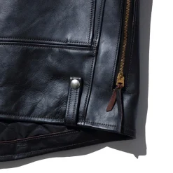 The Real McCoy's Buco J-24 Leather Jacket Black