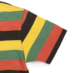The Real McCoy's Buco Striped T-shirt Tricolour