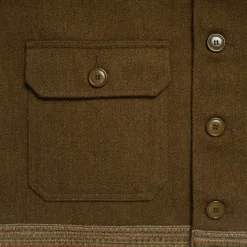 The Real McCoy's C.C.C. Wool Jacket Olive