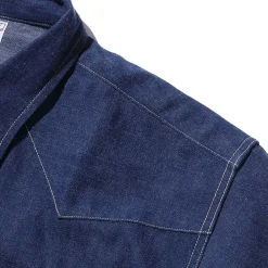 The Real McCoy's Denim Western Shirt / Sawtooth Indigo