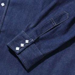 The Real McCoy's Denim Western Shirt / Sawtooth Indigo
