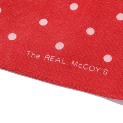 The Real McCoy's 'Dot' Bandana Red
