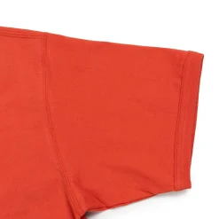 The Real McCoy's Gusset Tee Scarlet