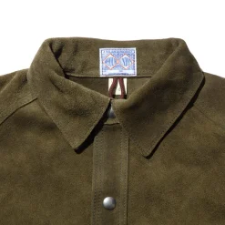 The Real McCoy's 8HU Leather Welder Jacket O. Brown