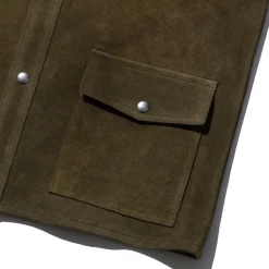 The Real McCoy's 8HU Leather Welder Jacket O. Brown