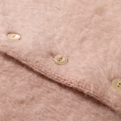 The Real McCoy's Joe McCoy Mohair Cardigan Flamingo