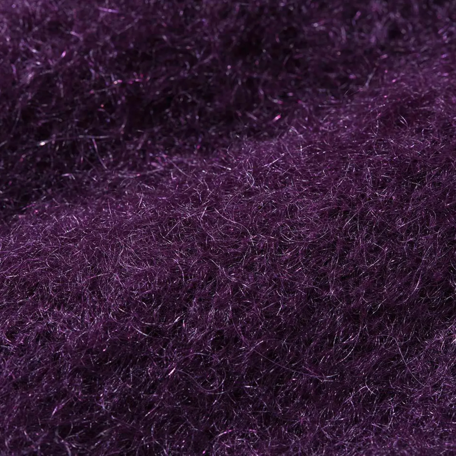 The Real McCoy's Joe McCoy Mohair Cardigan Purple