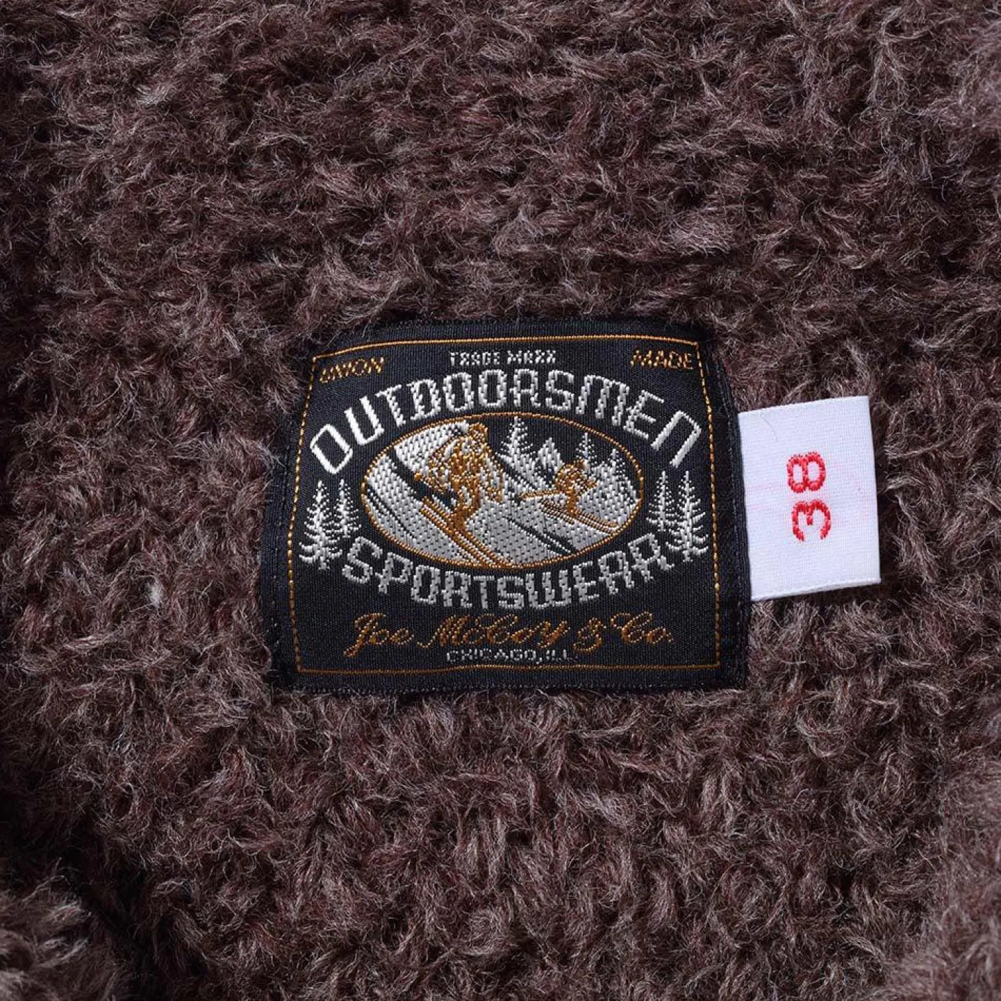 The Real McCoy's Mockneck Mole Sweater