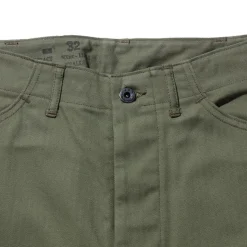 The Real McCoy's N-3 Utility Trousers (Model 220) Olive