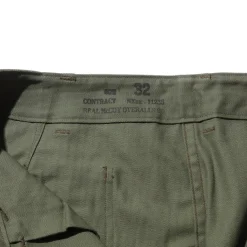 The Real McCoy's N-3 Utility Trousers (Model 220) Olive
