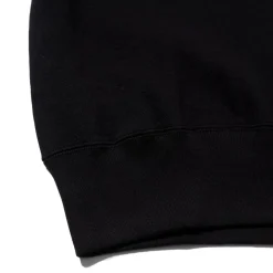 The Real McCoy's 10.oz Loopwheel Sweatshirt Black