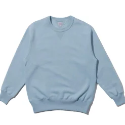 The Real McCoy's 10.oz Loopwheel Sweatshirt Saxe