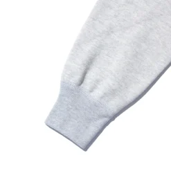 The Real McCoy's 9.oz Loopwheel Raglan Sleeve Sweatshirt Ash Grey