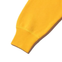 The Real McCoy's 9.oz Loopwheel Raglan Sleeve Sweatshirt Yellow