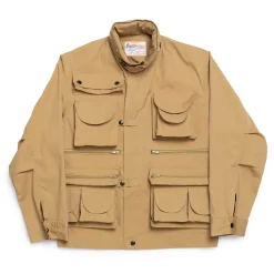 The Real McCoy's Photographers Utility Jacket Beige