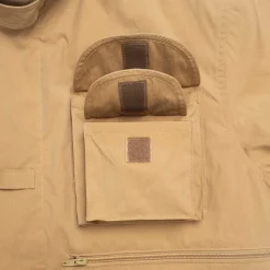 The Real McCoy's Photographers Utility Jacket Beige